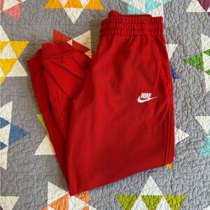 Nike Kids Bright Red Sweatpants